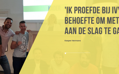 ‘Ik proefde bij Ivy de behoefte om met Semco Style aan de slag te gaan’